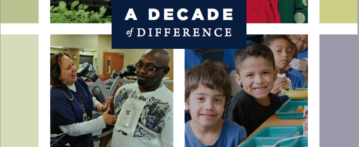 HCF's Decade of Difference report cover