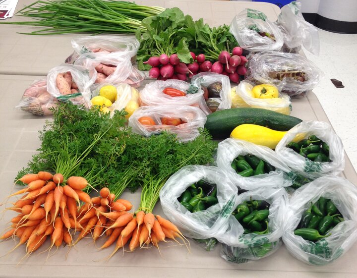 This past summer and into late fall, HCF associates incorporated more complete nutrition into their workday with a variety of vegetables provided by community-supported agriculture (CSA).